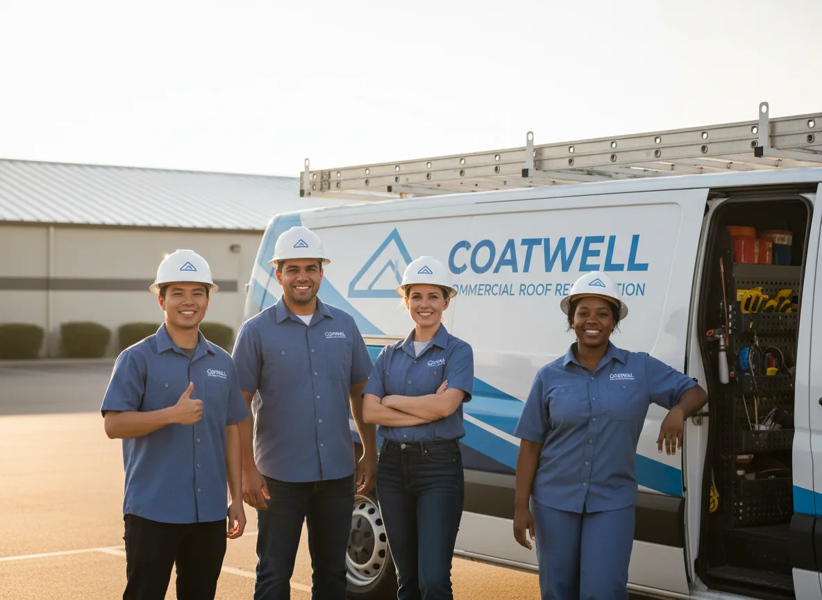 Commercial roof coating company in Colfax, CA